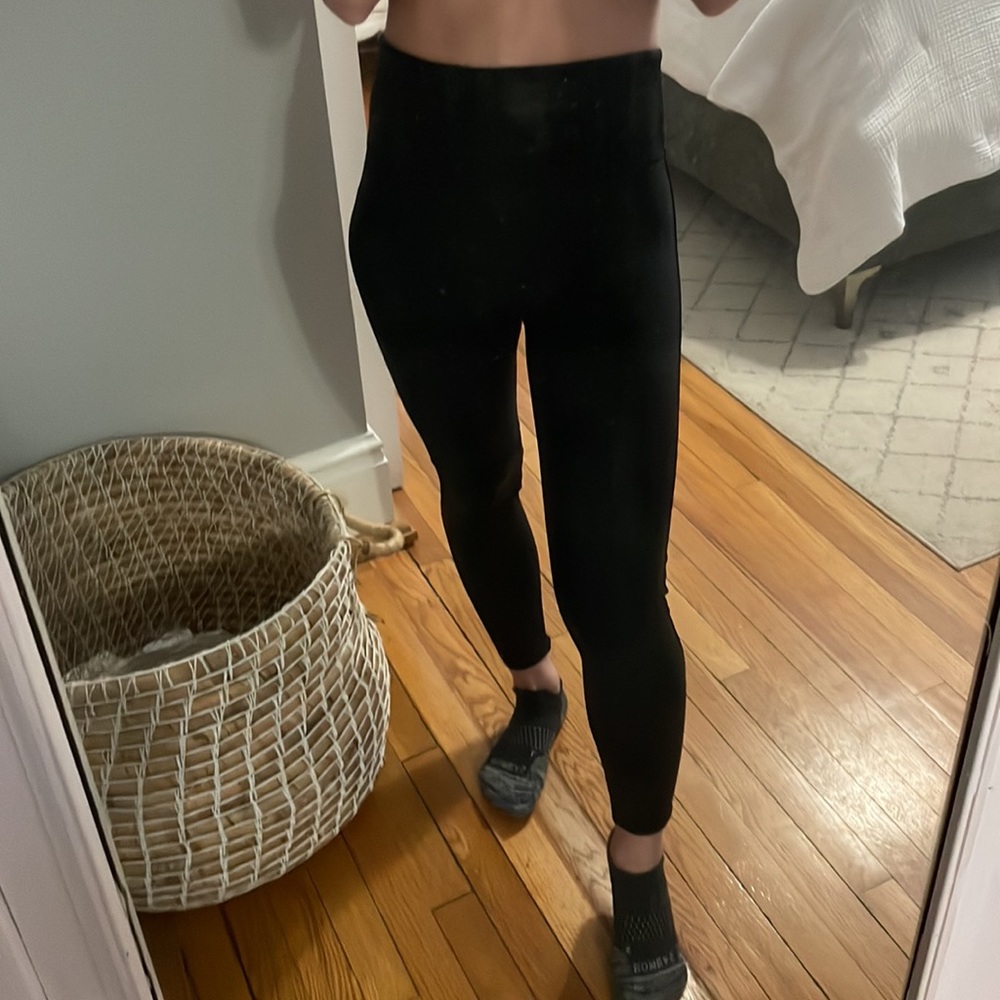 Spanx faux leather leggings